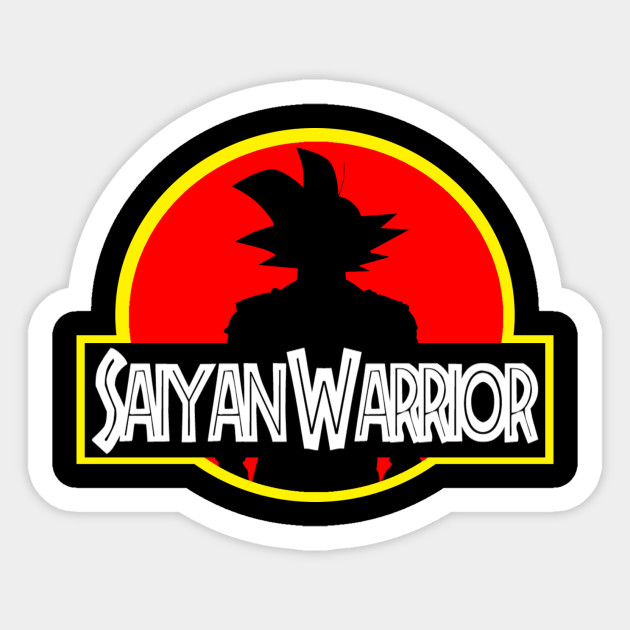Saiyan Warrior Dragon Ball Z Sticker Teepublic