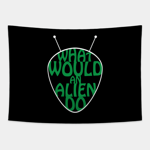 What Would an Alien Do ? Tapestry by Ottie and Abbotts