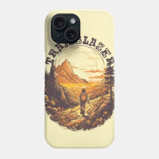 Trailblaze Your Way Through Nature - Hiking and Camping Phone Case