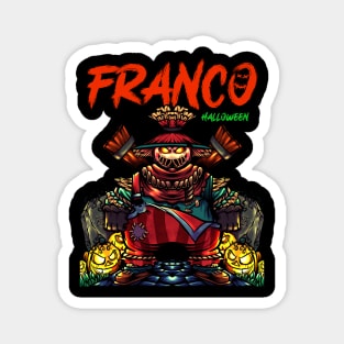 franco halloween Magnet