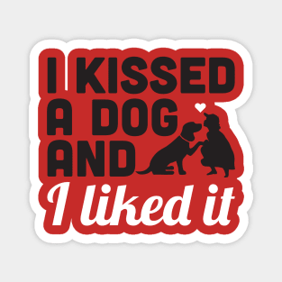 Kissed Dog Magnet