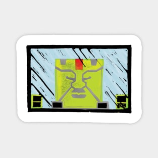 Bay Movie Ratchet Windscreen Sticker Face Magnet