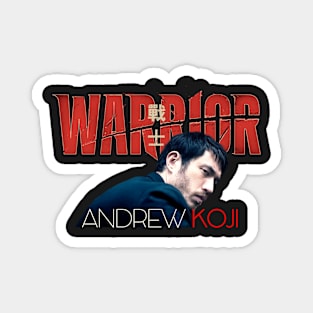 warrior series Andrew Koji as Ah Sahm design by ironpalette Magnet