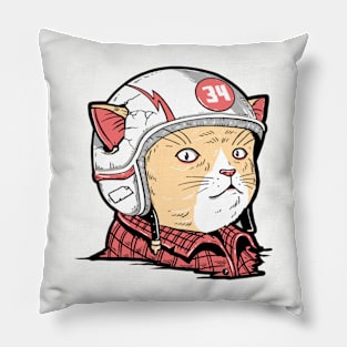 Cat Miaw Rider Pillow