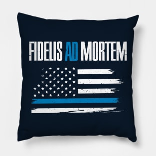 Fidelis Ad Mortem Pillow