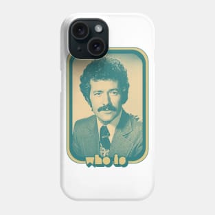 Who Is ... Alex Trebek / Retro Vintage Aesthetic Fan Design Phone Case