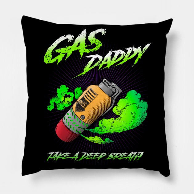 Gas Daddy - Apex Legends Pillow by Designwolf