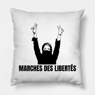 Marches des libertés manifestation Pillow