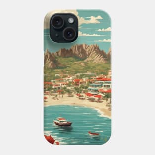 Cabo San Lucas Baja California Mexico Vintage Tourism Travel Phone Case