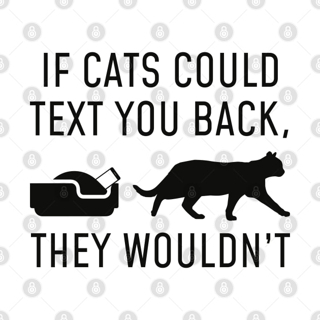 If Cats Could Text by LuckyFoxDesigns