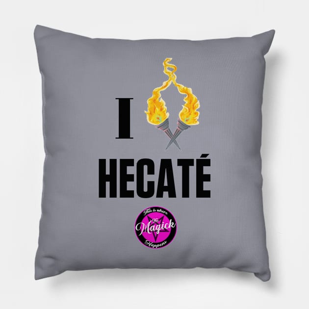 I (Burn For) Hecaté Pillow by MagickHappens