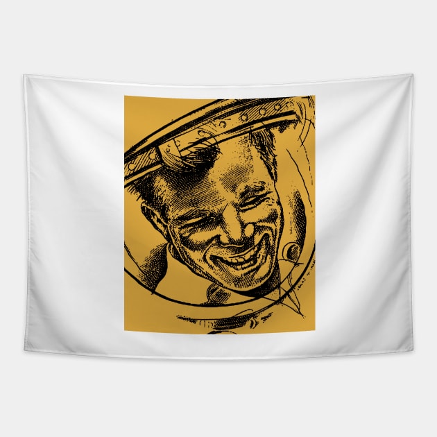 YURI GAGARIN-8 Tapestry by truthtopower