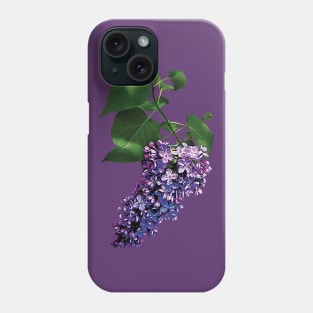 Lilacs - Graceful Purple Lilacs Phone Case