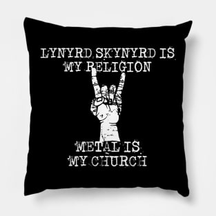 lynyrd is my religion Pillow