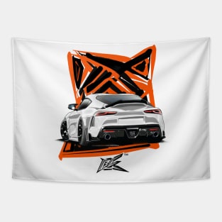 toyota supra a90 rear Tapestry