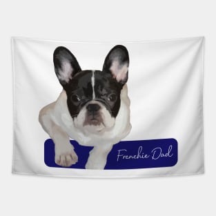 Frenchie dad Tapestry