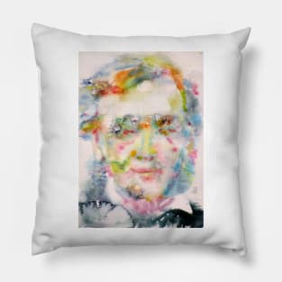 WAGNER - watercolor portrait .1 Pillow