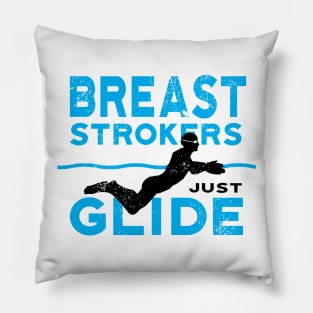 Breaststrokers just glide Pillow