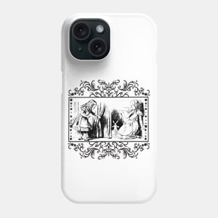 Pencil Drawing-Passage Into The Unknown Phone Case