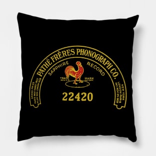 Pathe Freres Phonograph Co. Pillow