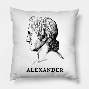 Alexander the Great Pillow