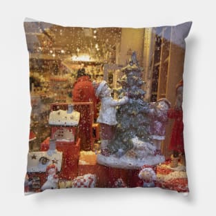 Whimsical Christmas Window Pillow