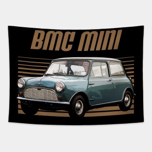 BMC Mini 1959 Awesome Automobile Tapestry