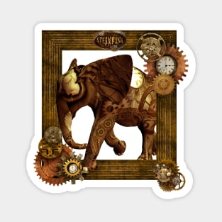 Steampunk elephant Magnet