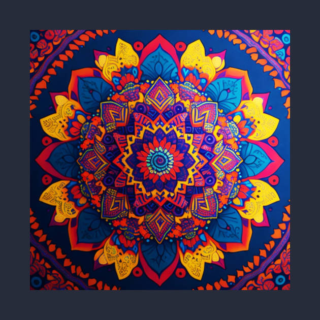 Beautiful Mandala Art by likbatonboot