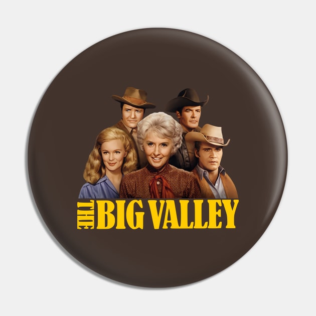 The Big Valley - Color Group Shot - 60s Tv Western Pin by wildzerouk