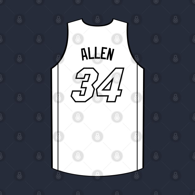 Ray Allen Miami Jersey Qiangy by qiangdade