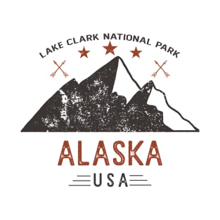 Vintage Lake Clark National Park T-Shirt