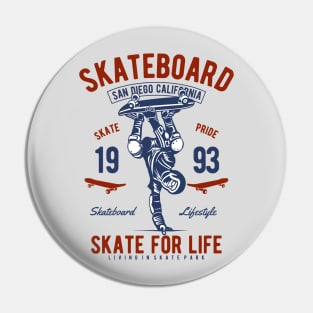 Skateboard Pin