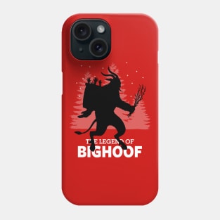 Bigfoof Funny Krampus Bigfoot Christmas Winter Sasquatch Phone Case