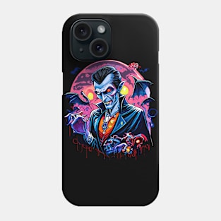 Psychedelic Dracula Phone Case