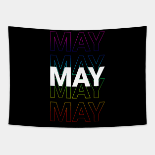 born in May Tapestry