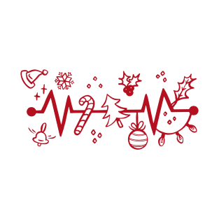 Heartbeat Of Christmas T-Shirt