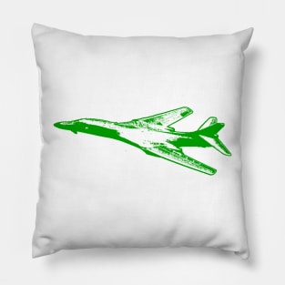 Rockwell B-1 Lancer - Green Design Pillow