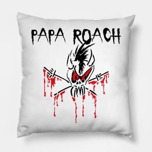 headbang papa roach Pillow