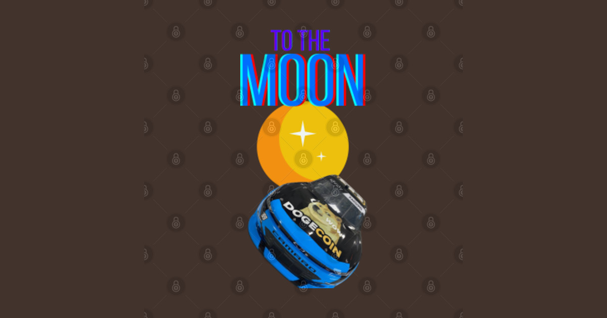 TO THE MOON DOGECAR dogecoin crypto logo merch - Dogecar ...