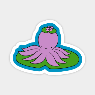 Lilypad Octopus Magnet