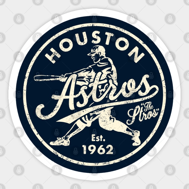 Old Style Houston Astros By Buck Tee T-shirt