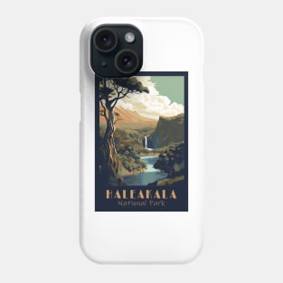 Haleakala National Park Travel Poster Phone Case