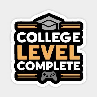 Funny Video Gamer College Graduation 2024 Gamer Grad Magnet