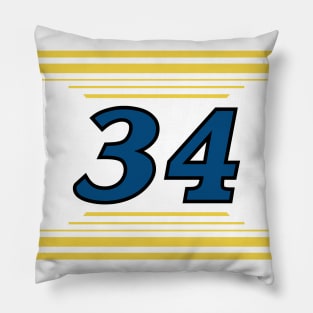 Michael McDowell #34 2024 NASCAR Design Pillow