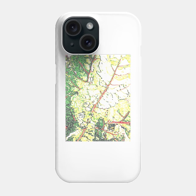 Chard Map Phone Case by Tovers