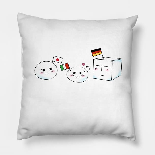 Mochi Axis Pillow by Silentrebel