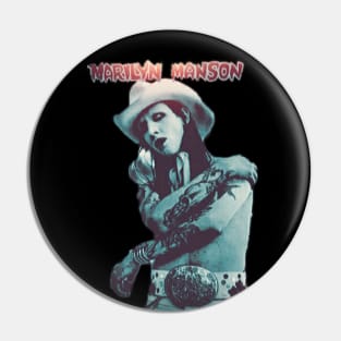 Antichrist Supercowboy Pin