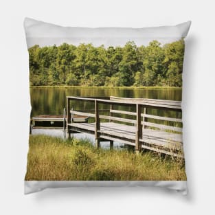 Lazy Summer Days by the Lake Pillow