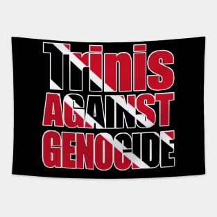 Trinis Against Genocide - Flag Colors - Front Tapestry